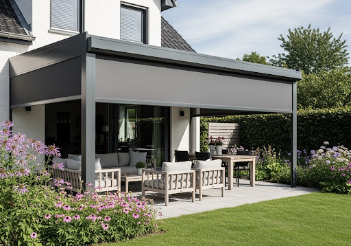 Geniet van je tuin met een stijlvol rolscherm